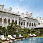 Swimming Pool at the Taj Falaknuma Palace